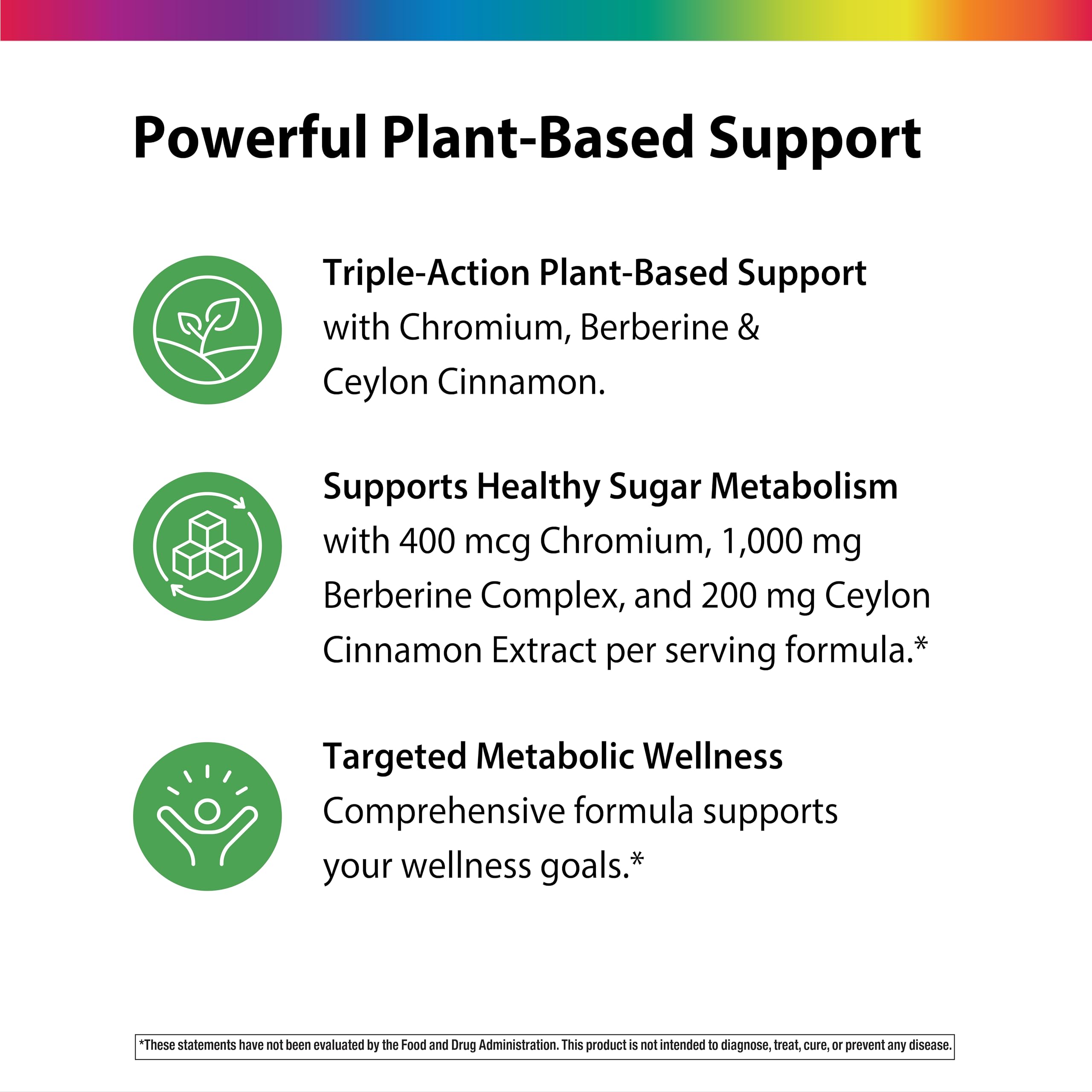 Rainbow Light Ceylon Cinnamon extract bottle adds warm aroma.