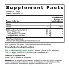 Rainbow Light Prenatal DHA orange-flavored softgel showing pleasant taste appeal.