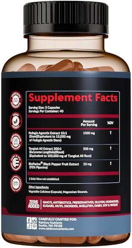 Rainbow Nutrients capsules ready to swallow for daily supplementation.