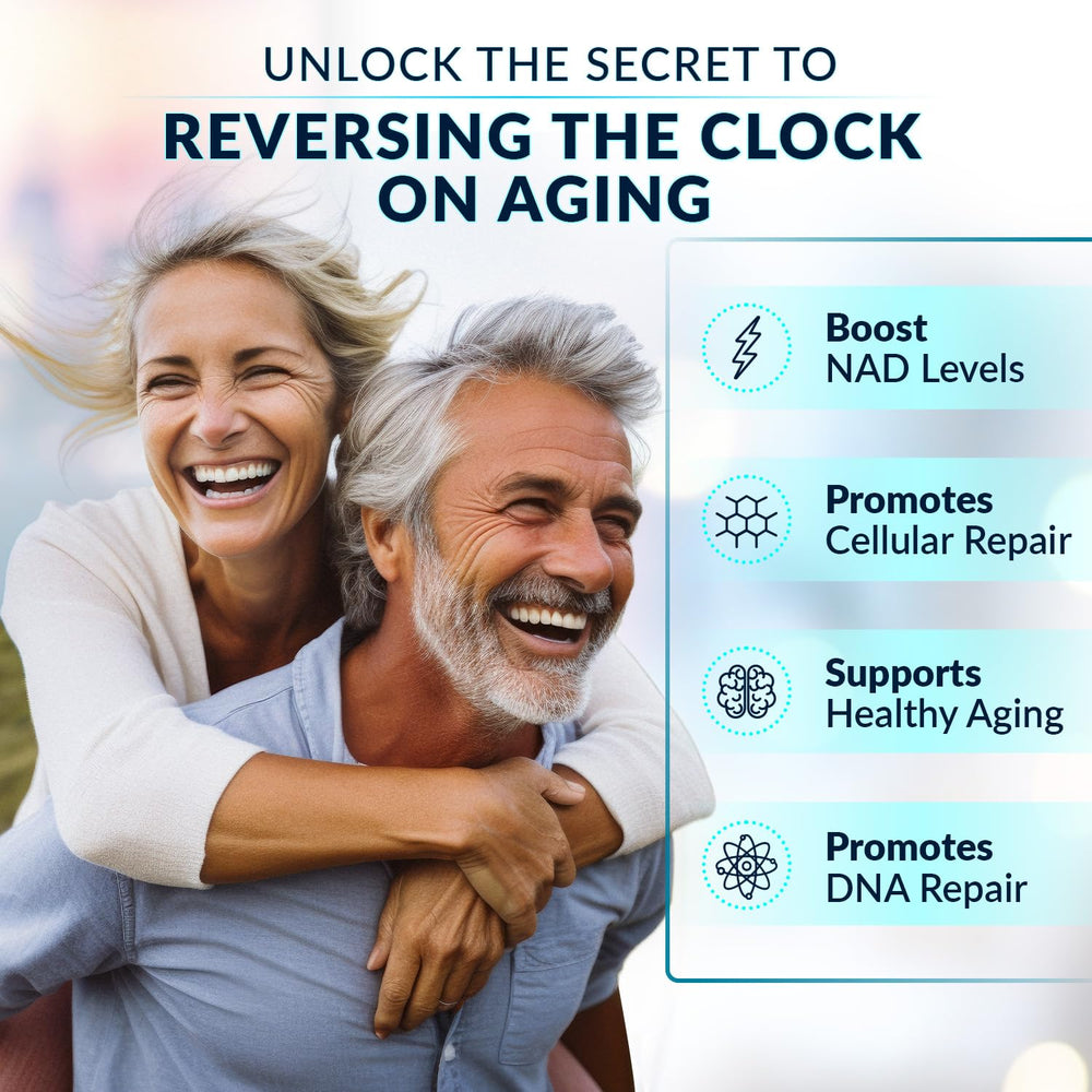 Rainbow Nutrients NMNH capsules alongside Resveratrol and Quercetin for antioxidant synergy.