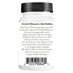 Rainforest Pharmacy Amazon Lung Support capsules displayed for easy daily wellness routine.