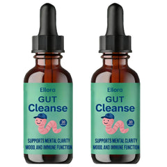 Raipult Ellora Gut Cleanse Drops bottle for daily digestive balance.