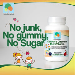 Raise Them Well immune chewables tablets with citrus flavor for daily use.