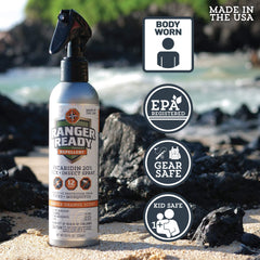Ranger Ready bottle with 360-degree spray for easy application