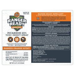 Ranger Ready ideal for hiking and camping outdoors against ticks and mosquitoes