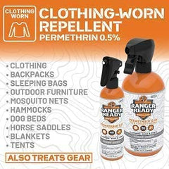 Ranger Ready P2Pak scent-free formulation minimizes odor during activity.