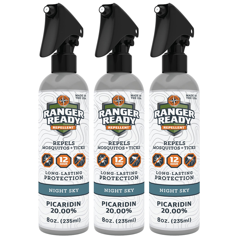 Ranger Ready Picaridin 20 percent Night Sky bottle with long lasting protection for outdoors