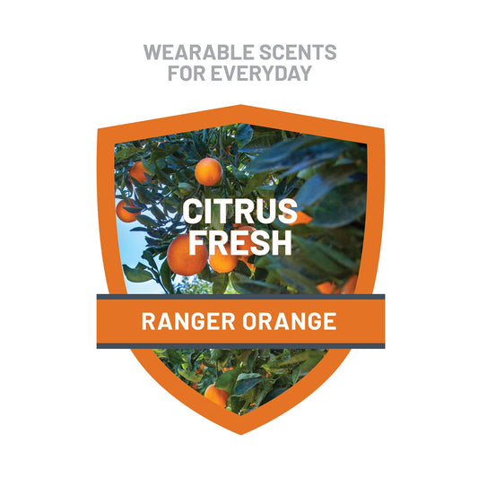 Ranger Ready Picaridin 20% insect repellent orange scent bottle for camping