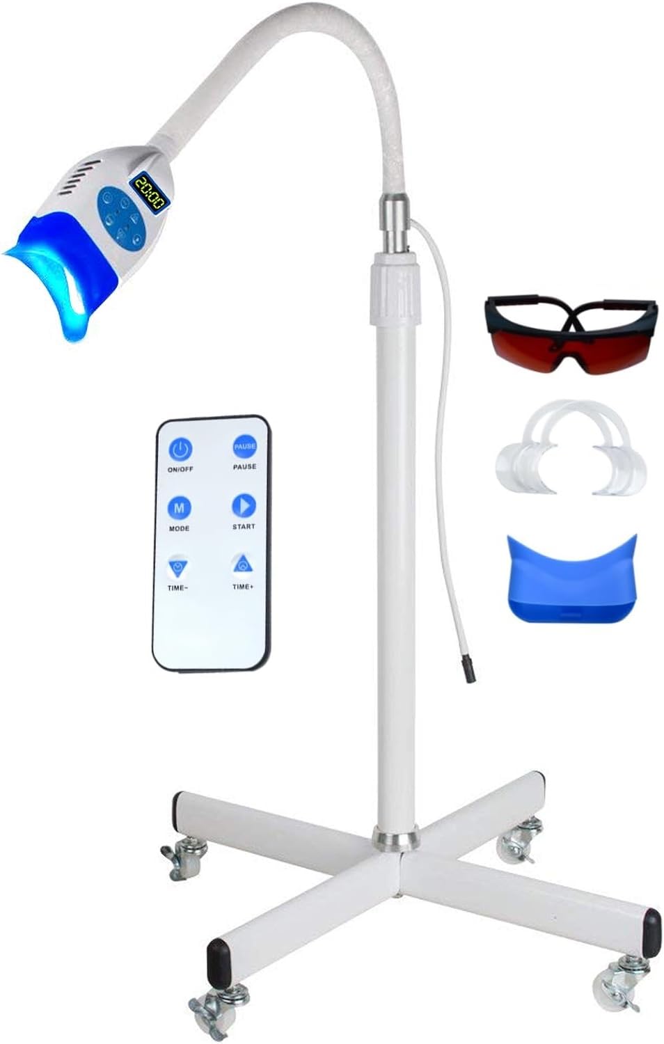 Rasamer 36W lamp with floor-standing design for easy at-home whitening sessions
