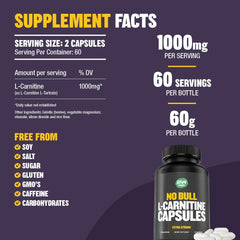 Raw Barrel No Bull capsules on white background for clean supplement look.