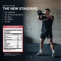 Glass with mixed pre-workout signals energized training without crash