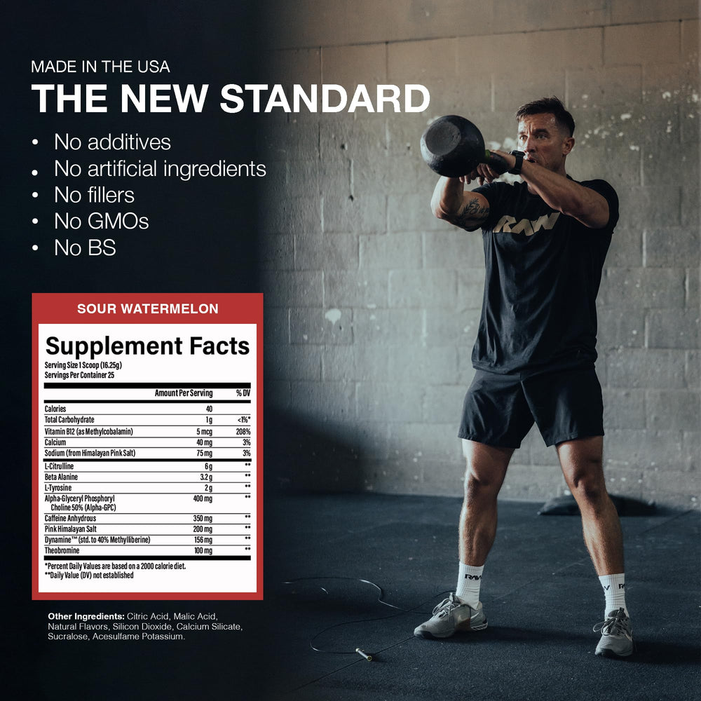 Morning workout scene featuring RAW Essential CHARGED for sustained energy and focus