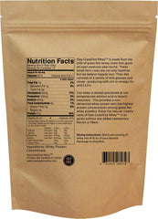 Raw Organic Whey label highlights only 1 ingredient for simple, transparent nutrition.