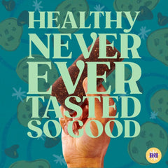 Raw Rev Glo sea salt note enhances dessert-like flavor
