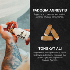 RAW Signal label back noting USA-made pure ingredients