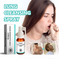 RCSCBC Saffra Lung Cleansing Spray packshot highlights herbal formula for natural cleansing