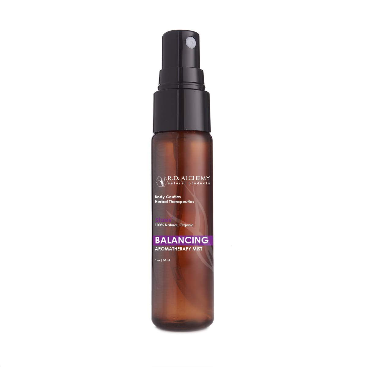RD Alchemy Balancing Hot Flash Mist bottle ready for cooling relief on the go