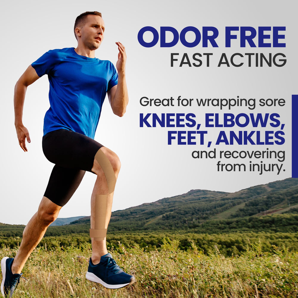 Re-Lieved aluminum-free claim emphasizes safer, non-metallic pain relief option.
