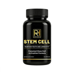 REACH HEALTH Stem Cell Activation Formula bottle with 60 softgels for daily vitality.