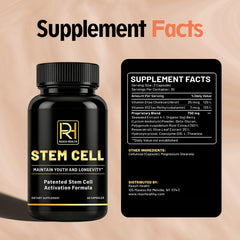 REACH HEALTH capsules highlighting Vitamin D and B12 for cellular energy.