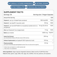 Ready To GLOW daily routine capsules for skin, hair, and nails care.