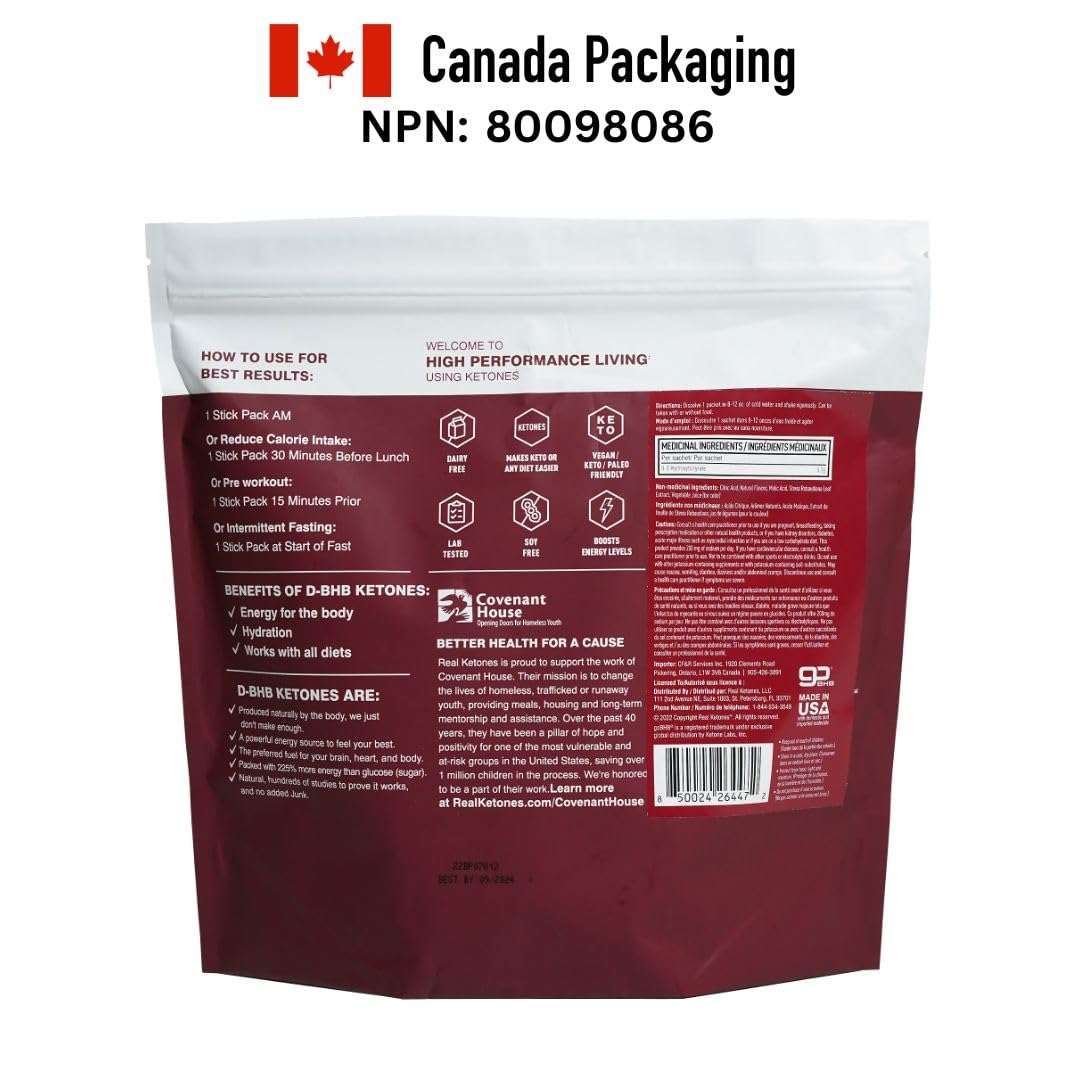 Dissolving Real Ketones powder shows smooth mix without clumps for quick use.