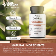 Real Science Nutrition Celi-Act Miracle morning scene for simple daily routine
