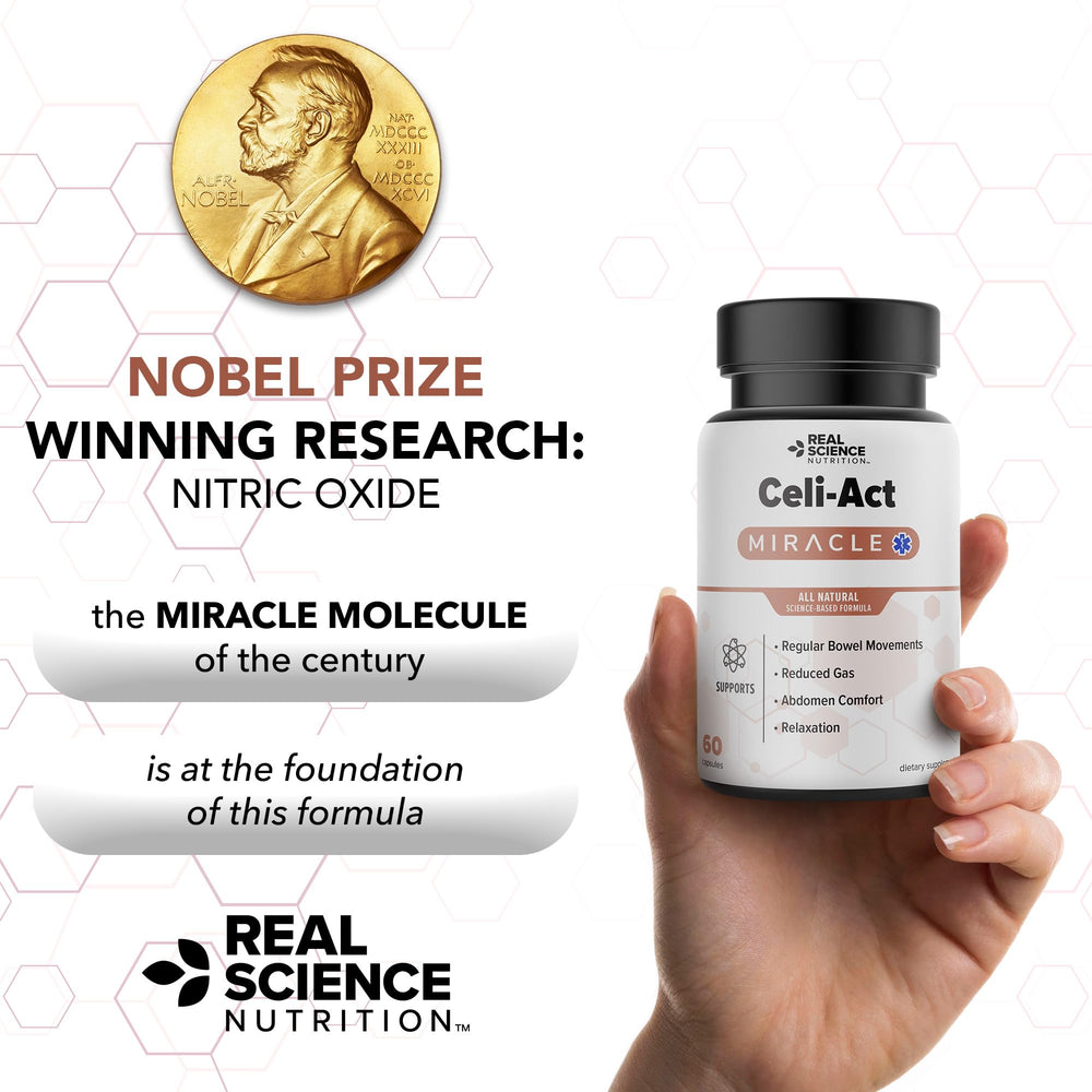 Real Science Nutrition Celi-Act Miracle unboxing conveys premium quality