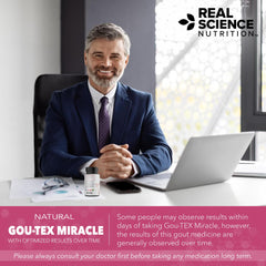 Real Science Nutrition Gou-Tex Miracle pantry display for easy daily routine