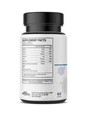 Close-up of Real Science Nutrition PAD Miracle label highlighting the science-based formula