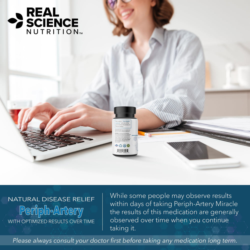 Real Science Nutrition PAD Miracle pills in blister pack for easy daily administration