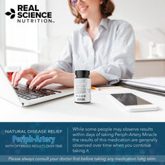Real Science Nutrition PAD Miracle pills in blister pack for easy daily administration