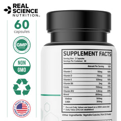 Real Science Nutrition Tinnex Miracle ear-health scene shows potential comfort during tinnitus moments.