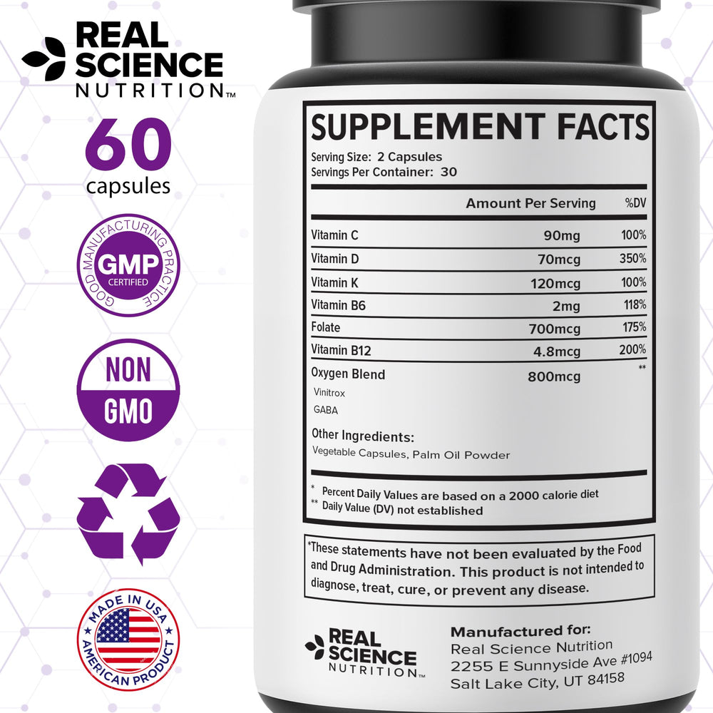 Real Science Oxygenate Miracle daily use scene promoting relaxed breathing and focus