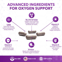 Real Science Oxygenate Miracle packaging display noting USA-made GMP facility quality for wellness