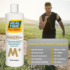 Menthol and hemp oil blend highlights a warming start for targeted relief.