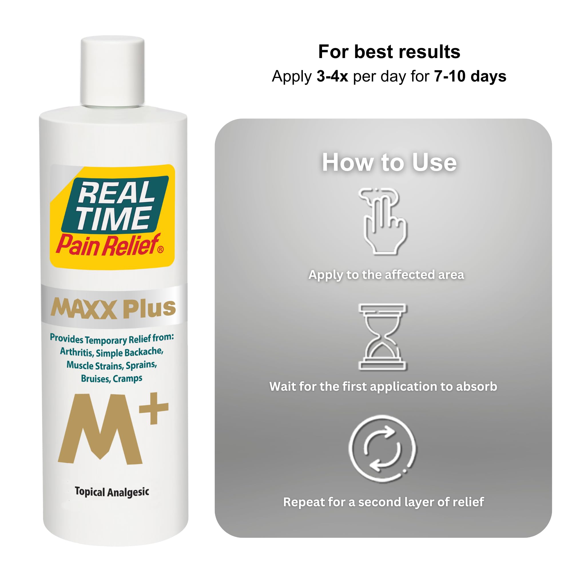 Peppermint aroma provides a refreshing scent after application.