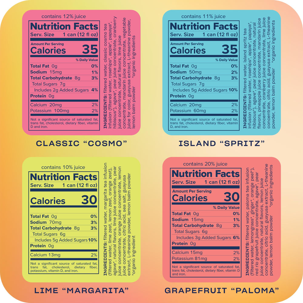 Recess Cosmo mocktail can offers classic flavor without alcohol for stylish entertaining