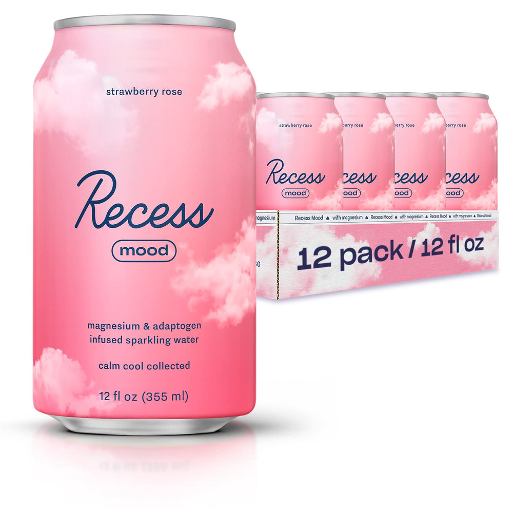 Recess Mood bottle on counter ready for an evening unwind