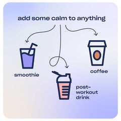 Recess Mood Powder daily calm routine with scoop ready to measure.