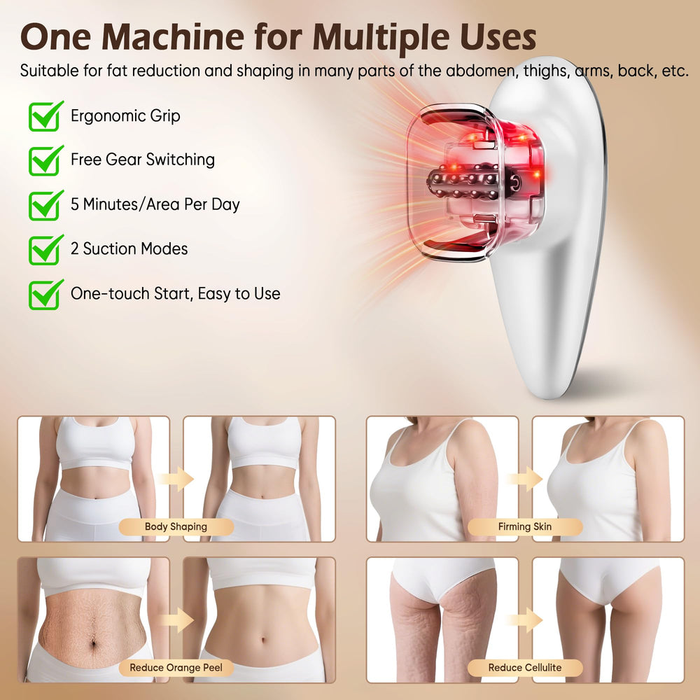 RecGovt Cellulite Machine carry case for convenient home use