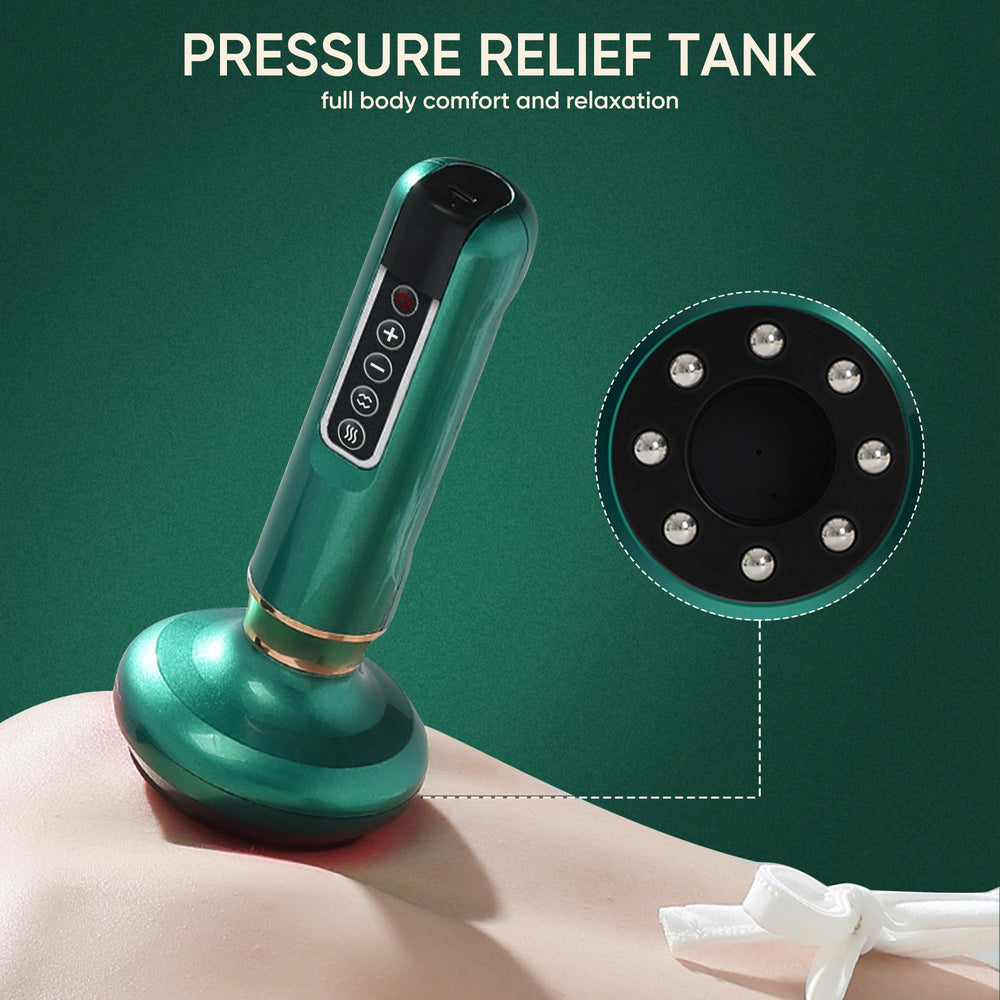 recgovt cellulite massager showing 12 suction modes for personalized relief