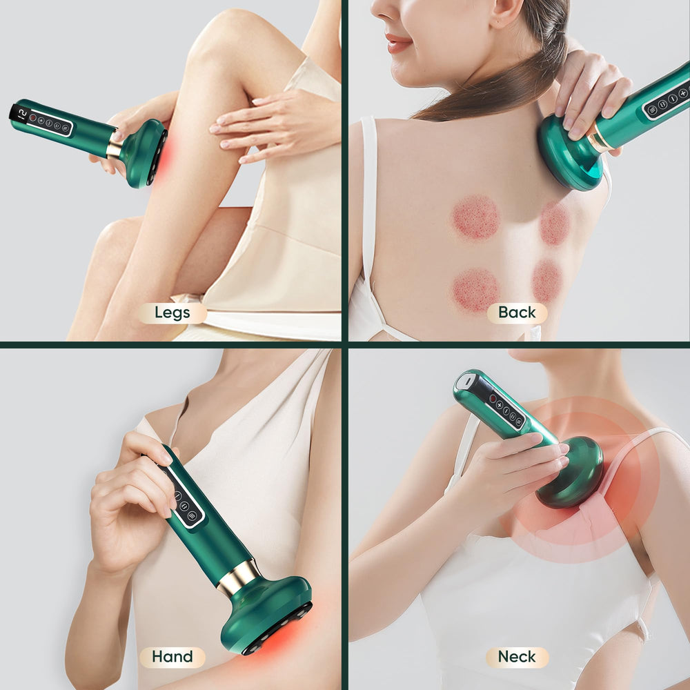 recgovt massager with easy-clean design and filter cotton for durability