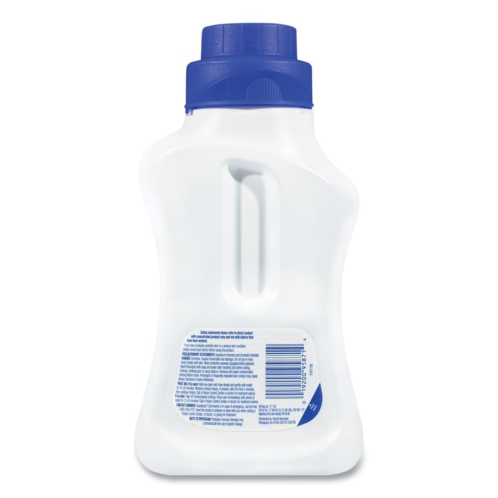 Lysol laundry sanitizer bottle pour action for enhanced cleanliness.