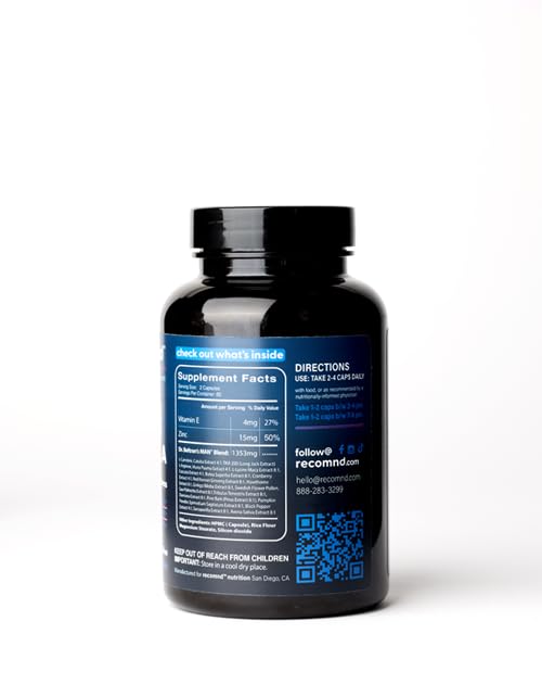 recomnd Man+ red Korean ginseng capsule for lasting stamina
