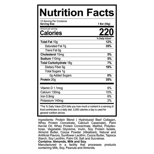 REDCON1 MRE Bar Chocolate Chip Cookie Dough pack shot highlighting convenient meal replacement.