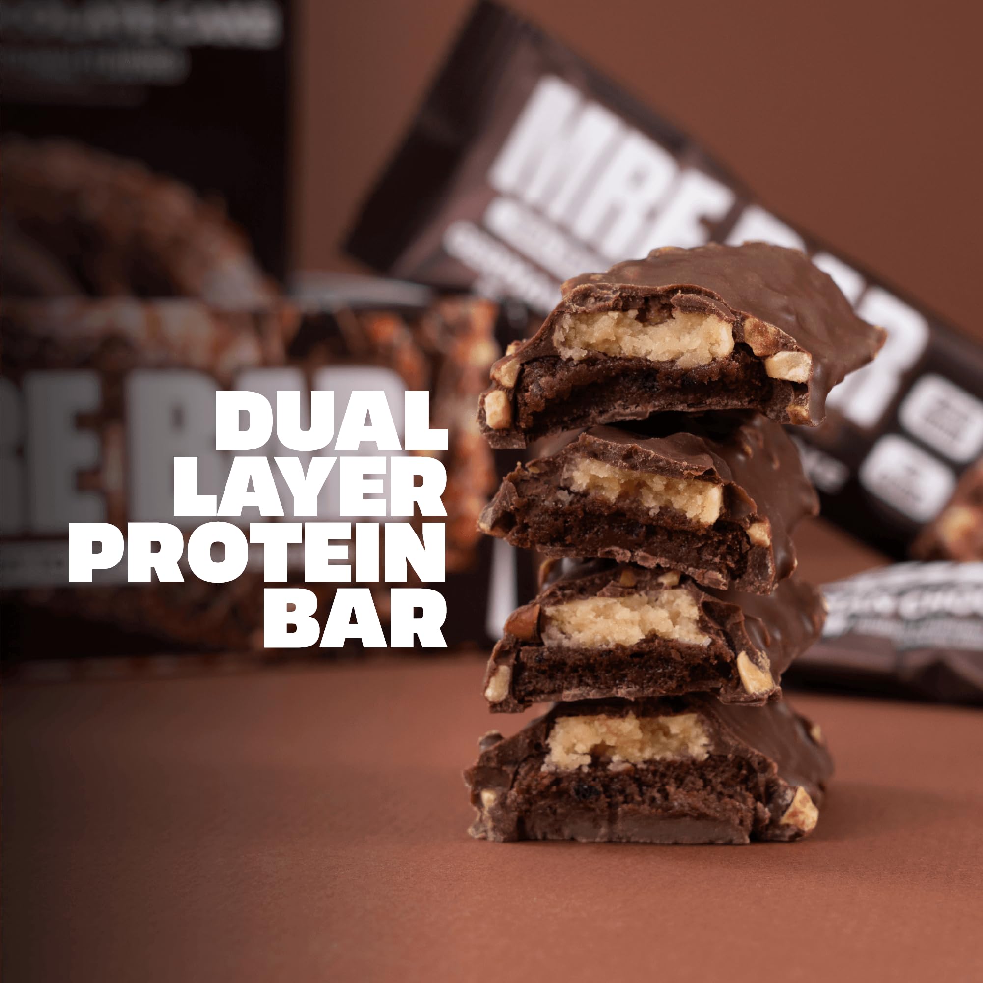 REDCON1 MRE Bar German Chocolate Cake banner communicates quick protein for busy days