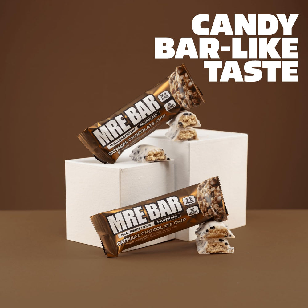 Redcon1 MRE Bar on-the-go packaging enables easy snack during busy days