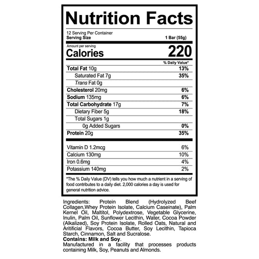 Redcon1 MRE Bar texture close-up shows chewy, chocolatey oats for post-workout satisfaction