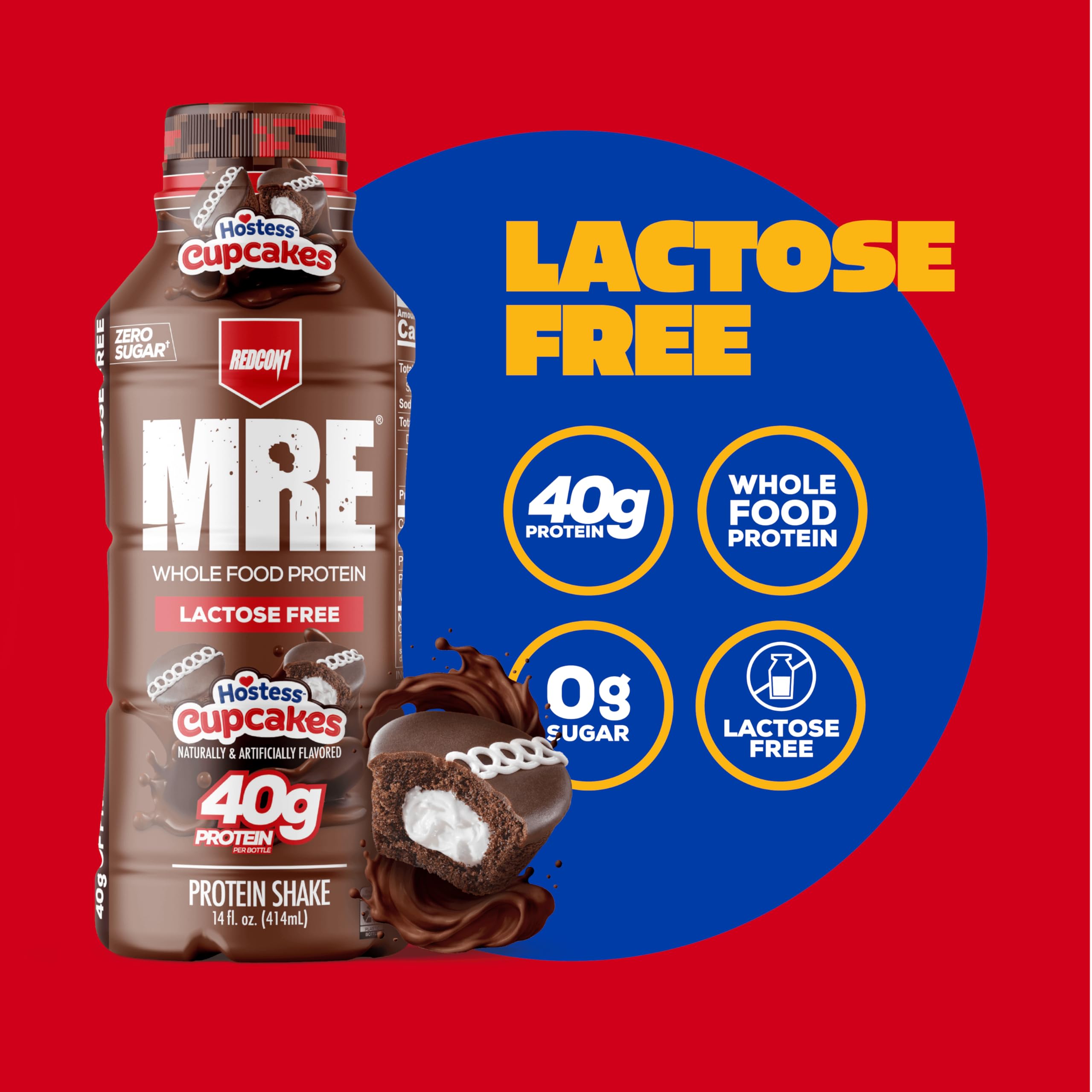 REDCON1 MRE Hostess Cupcake packaging ready for quick meal upgrades